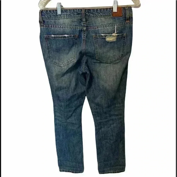 Harper Distressed Blue Jeans - Picture 2 of 3